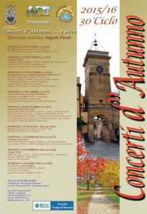 CONCERTI D'AUTUNNO 2015 TREVIGNANO